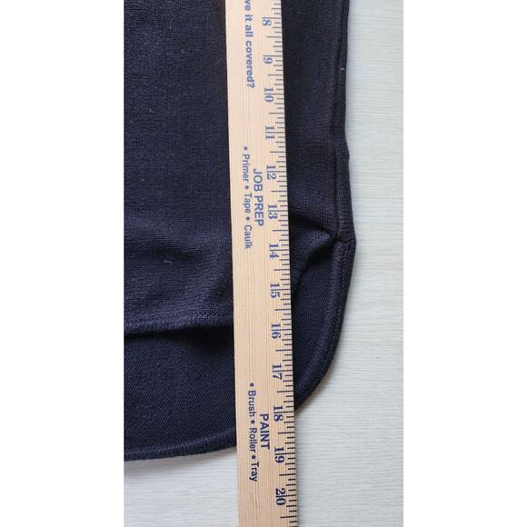 SWEATER-Michael Kors-Black-Long Length-Zipper-Long Sleeves-Size Large - Picture 11 of 13